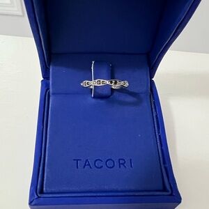 Tacori Platinum and Black Diamond Band